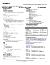 Toshiba L75-B7240 Datasheet