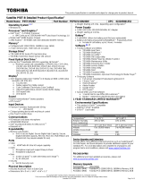 Toshiba P55t-B5262 Datasheet