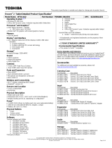 Toshiba WT10-A32 Datasheet