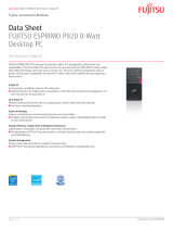 Fujitsu VFY:P0920PXP81NL Datasheet
