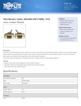 Tripp Lite P512-015 Datasheet