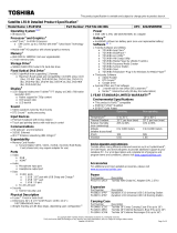 Toshiba L55-B5254 Datasheet