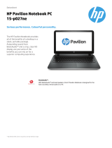 HP 15-p029ne Datasheet