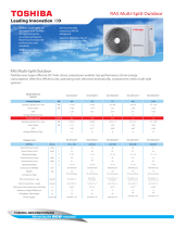 Toshiba RAS-M18UAV-E Datasheet