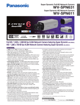 Panasonic WV-SPN631 Datasheet