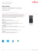 Fujitsu VFY:P0720P2501IT Datasheet
