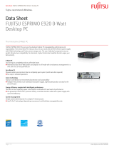 Fujitsu VFY:E0920PXP21FR Datasheet