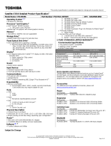 Toshiba C55-B5296 Datasheet