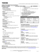 Toshiba C55-B5298 Datasheet