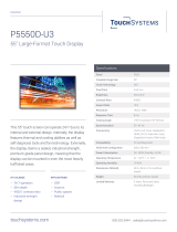 TouchSystems P5550D-U3 Datasheet