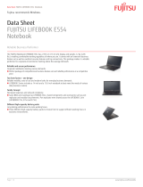 Fujitsu E554 Datasheet