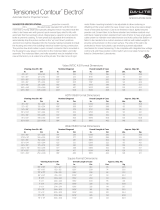 Da-Lite TENSIONED CONTOUR ELECTROL Datasheet