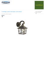 Massive Suspension light 73664/02/43 Datasheet