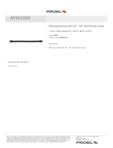 PROEL APM50BK Datasheet