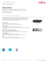 Fujitsu VFY:E0920PXP21NC Datasheet