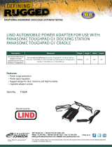 Gamber-Johnson 11634 Datasheet