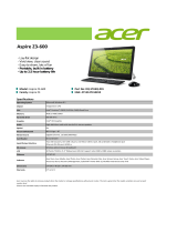 Acer DQ.STHEQ.001 Datasheet