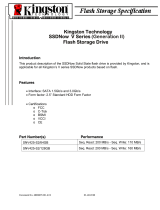 Kingston Technology SNV425-S2/128G Datasheet