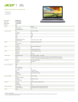 Acer NX.MNJET.013 Datasheet