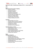 Manhattan Edit Workshop FCP200 Datasheet