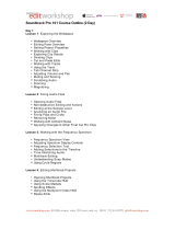 Manhattan Edit Workshop STP101 Datasheet