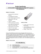 Finisar FTLF-8524-P2BNL User manual