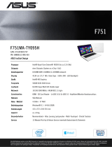 Asus 90NB0612-M01430 Datasheet