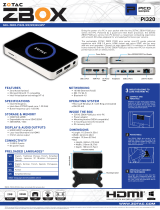 Zotac ZBOX series Datasheet