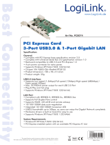 LogiLink PC0074 Datasheet