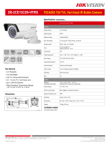 Hikvision Digital Technology DS-2CE15C2N-VFIR3 Datasheet