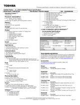 Toshiba PSKVUU-00400Y Datasheet