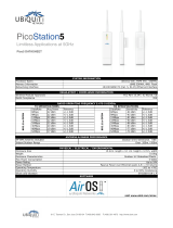 Ubiquiti Networks PICO5 Datasheet