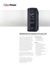 CyberPower BRG850AVRLCD Datasheet