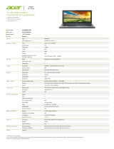 Acer NX.MNWEH.001 Datasheet