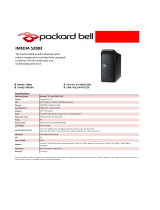 Packard Bell DT.U8EEG.005 Datasheet