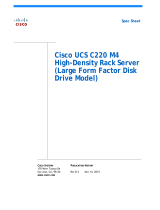Cisco UCS C220 Datasheet