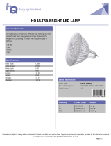 HQ LAMP L38HQ Datasheet