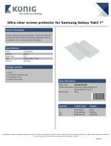 König CS8GALT3S100 Datasheet