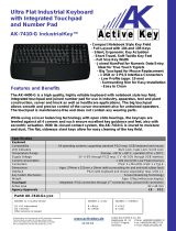 Active Key AK-7410-GU-B/US Datasheet