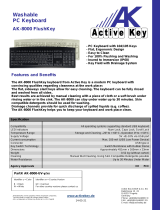 Active KeyAK-8000-UV-W/CH