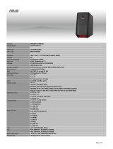 Asus 90PD0071-M02120 Datasheet