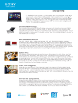 Sony SVD13213CXB Datasheet