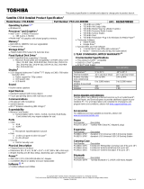 Toshiba C55-B5200 Datasheet