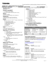 Toshiba L35W-B3204 Datasheet