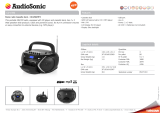 AudioSonic CD-1596 Datasheet