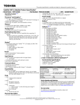 Toshiba S55t-A5138 Datasheet