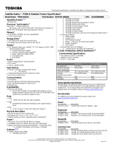 Toshiba PSVP2U-005004 Datasheet