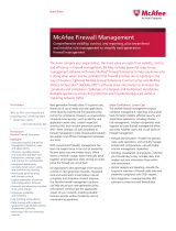 McAfee FWE-C1015-UPG Datasheet