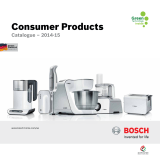 Bosch MUM52120GB User manual