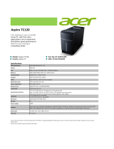 Acer DT.SVKEQ.009 Datasheet